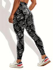 Slimming Yoga Pants High Waist Tummy Control Stretchy Leggings