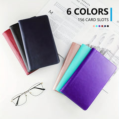 High Capacity Business Card Organizer Book, Credit Card Holder