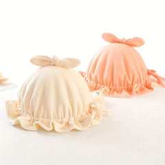 Baby Fisherman Cap Bowknot Small Basin Hat All match In Spring And Summer