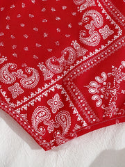 Kid's Paisley Camisole Spaghetti Straps Top