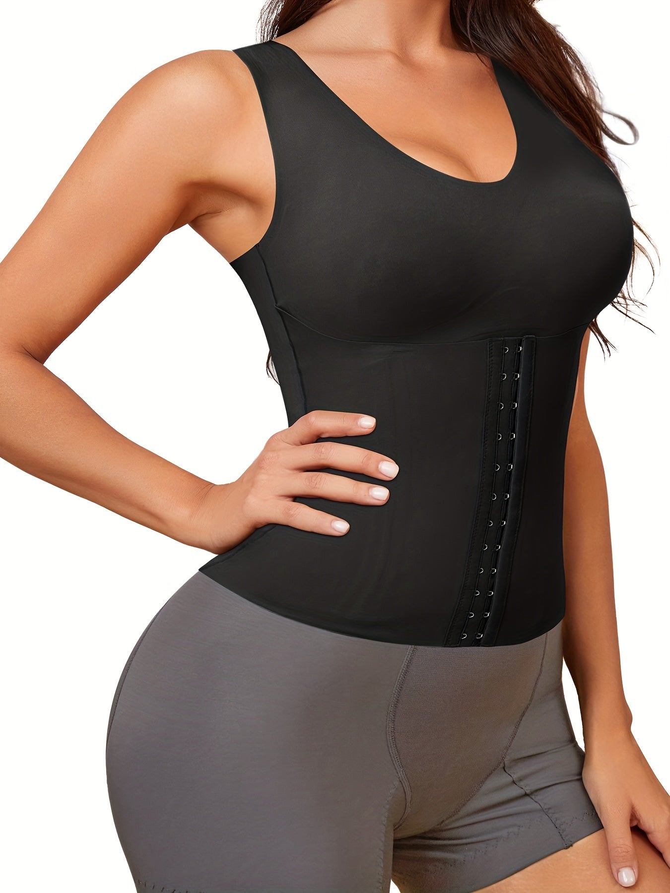 Strapless Corset Bustier Tummy Control Compression Slimming Body Shaper