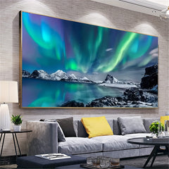 Full Diamonds Painting Set - Aurora Pattern - Wall Decoration & Gift