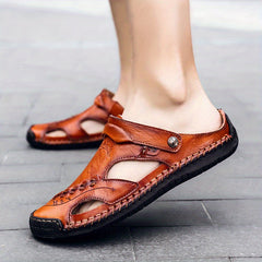 Men's Stitch Non-slip Sandals-Assorted Colors-Quick Dry Beach Shoes