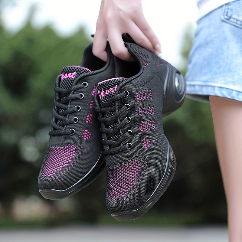 Women's Non-slip Jazz Dance Shoes Lightweight Sneakers