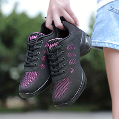 Women's Non-slip Jazz Dance Shoes Lightweight Sneakers