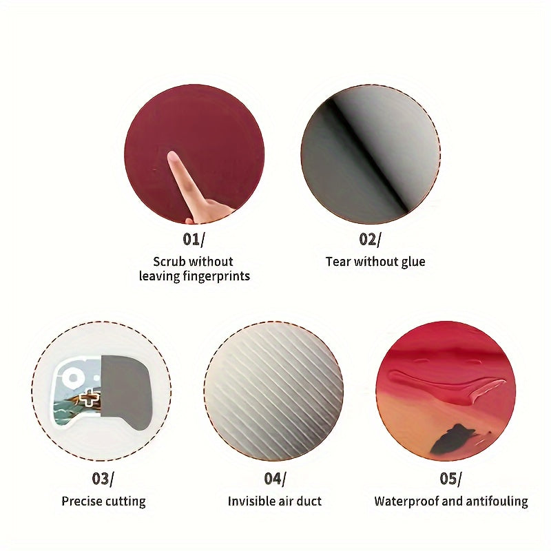Console Controller Vinyl Sticker Film Anti-scratch No Bubble Sticker