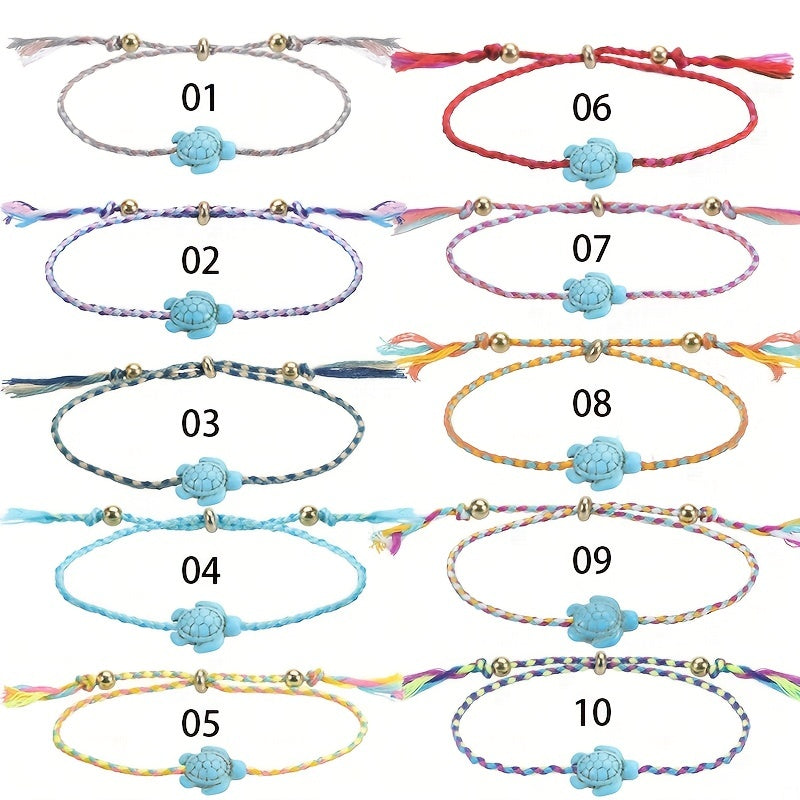 Waterproof Turtle Bracelet & Anklet for Beach Surfing