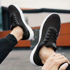 Men's Breathable Running Sneakers Lightweight Footwear