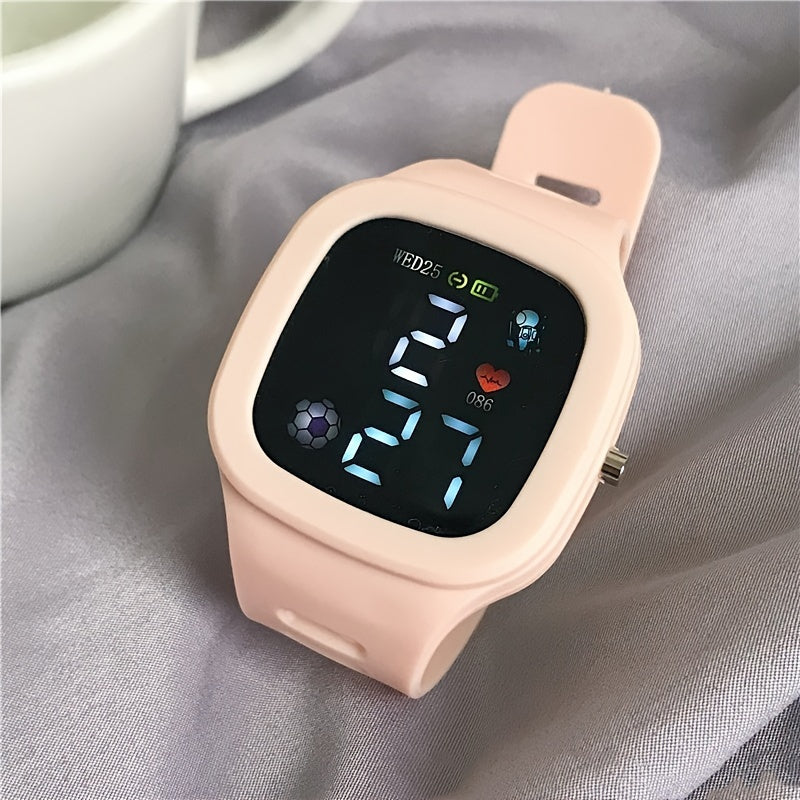 Square Women's Sport Electronic Watch