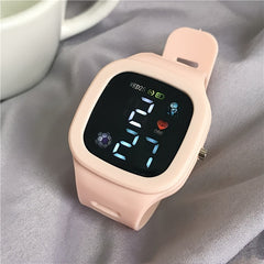 Square Women's Sport Electronic Watch