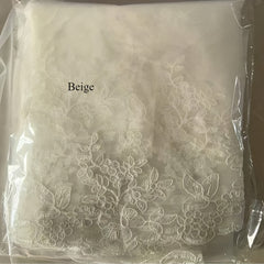 Lace Edge 1T Bridal Veils 3 Meters Veu De Noiva Longo