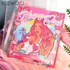 69 Eyeshadow Palette Three Layers Pearly Matte