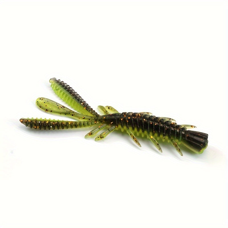 10pcs Bionic Shrimp Bait Soft Worm Fishing Accessories
