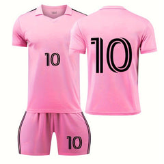 2pc Boys Sports Training Outfit Casual Quick drying T shirt&Shorts&Socks