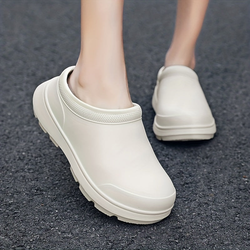Men's Waterproof Chef Clogs Non-Slip Work Shoes
