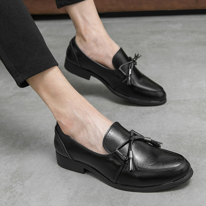 Men's Casual Loafers With Bow Knot Comfort