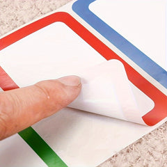 Colorful Name Sticker Home Storage Marker Label Self adhesive Stationery Sticker
