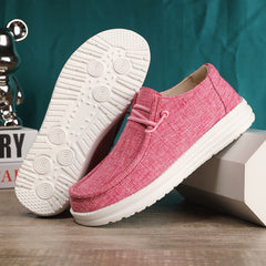 Lightweight Canvas Skate Shoes Breathable Outdoor Walking Shoes