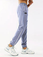 Men's Zipper Pocket Joggers for Summer Activities