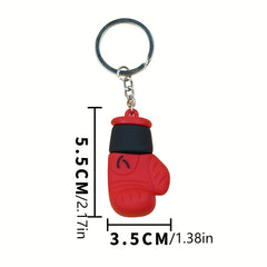 Boxing Gloves Pendant Keychain for Kids Party Favors