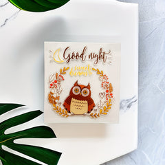 1pc Animal Owl DIY Cartoon Decoration Painting Tool Silicone Seal