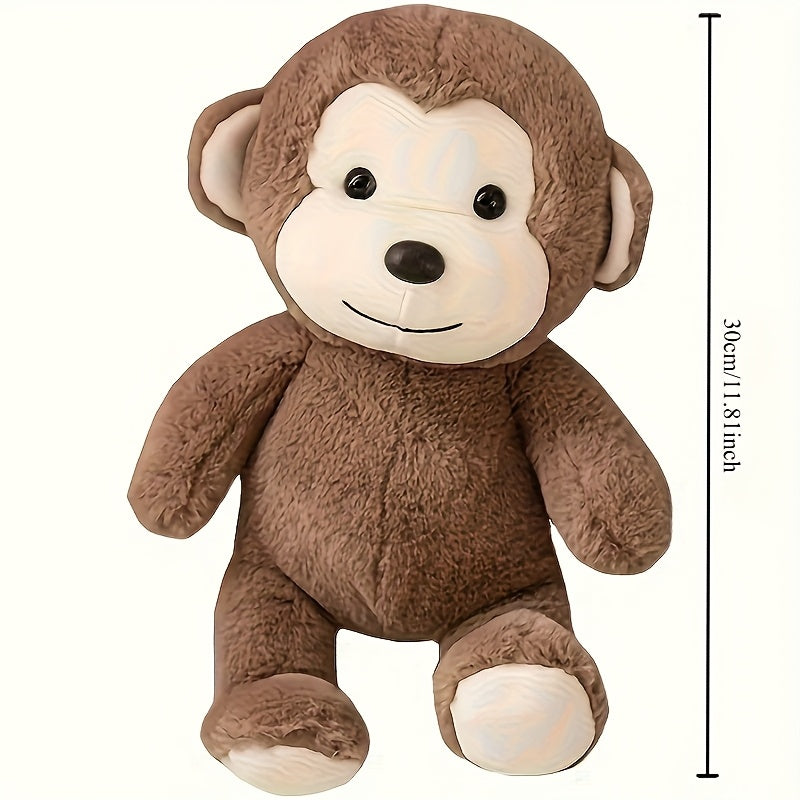 Monkey Plush Toy 1pc Cute Soft Doll Forest Animal Series for Holidays
