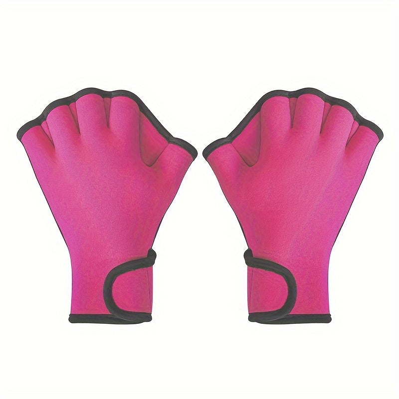 Neoprene Swimming Gloves 2MM Pair Webbed Surf Snorkel Dive Hook Loop