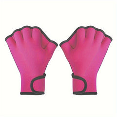 Neoprene Swimming Gloves 2MM Pair Webbed Surf Snorkel Dive Hook Loop