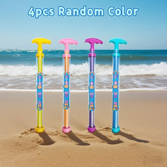 4pcs Beach Water Toys Squeeze Water Gun Fireworks Style Kids Pool Toy