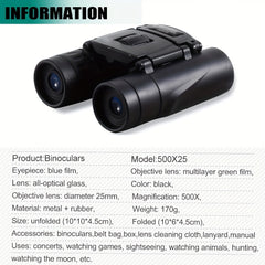 High Definition Long Distance Binoculars - Waterproof & Fog Proof
