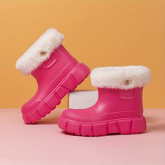 Women's Snow Boots Warm Lined Ankle Booties Non-Slip Waterproof Shoes
