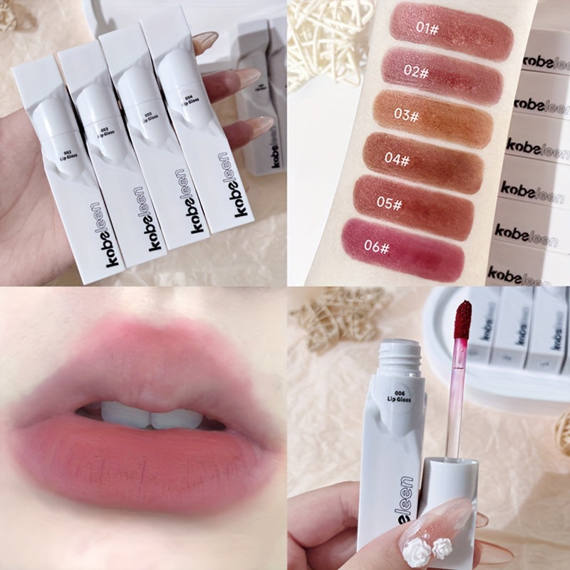 Velvet Matte Lip Glaze - Non Fade, Brightening, Waterproof, Natural Nude Makeup