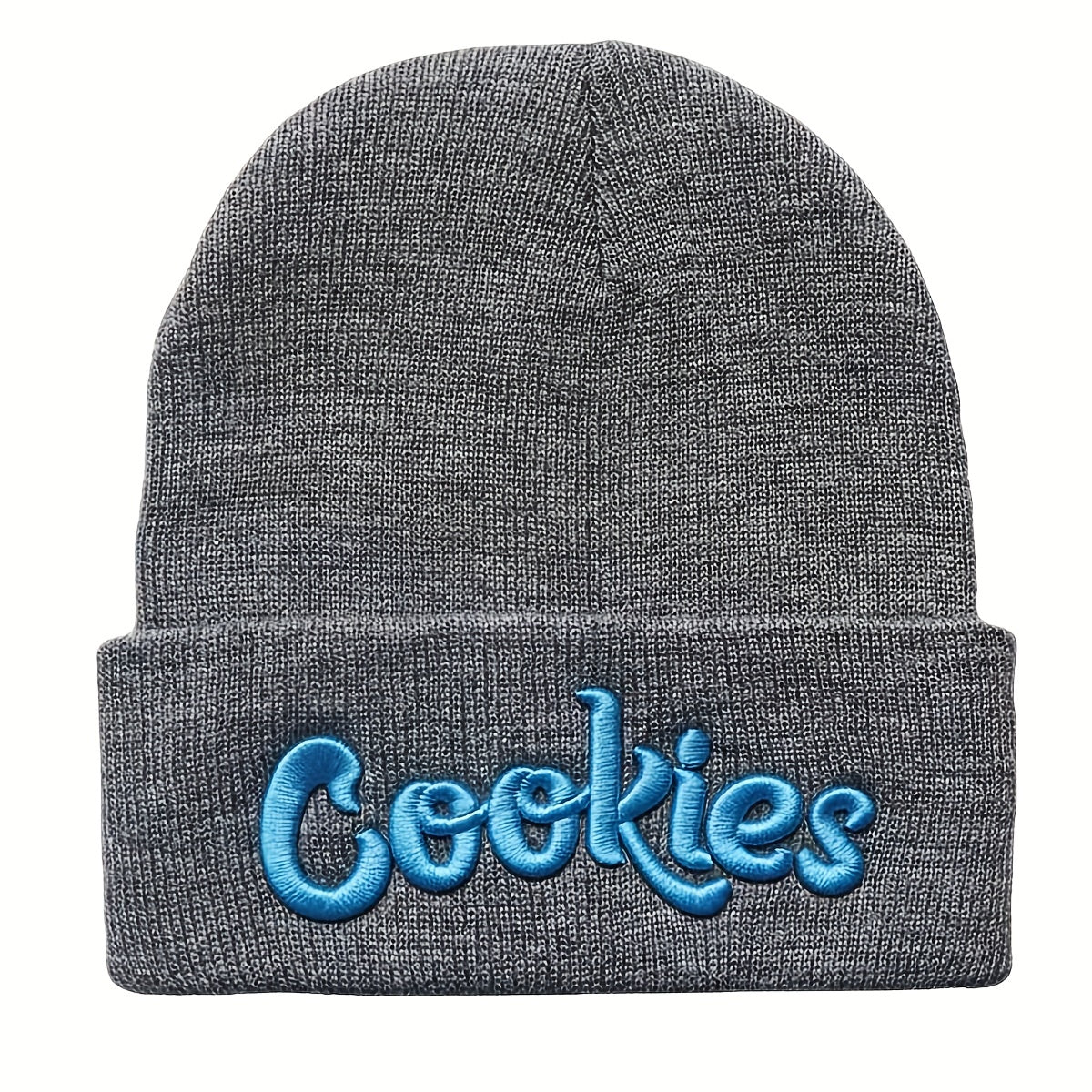 Unisex Cookies Embroidered Warm Hip Hop Knitted Hat