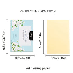 Facial Blotting Paper Absorption Paper Summer Fresh 100 Pcs