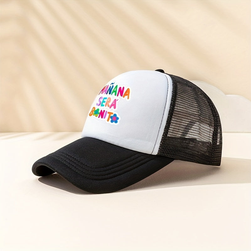 Y2K Trucker Hat Mesh Baseball Cap Sun Shade Dad Hat