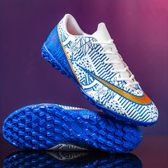 Pro Outdoor Anti-Skid TF Soccer Cleats Breathable Lace-Up