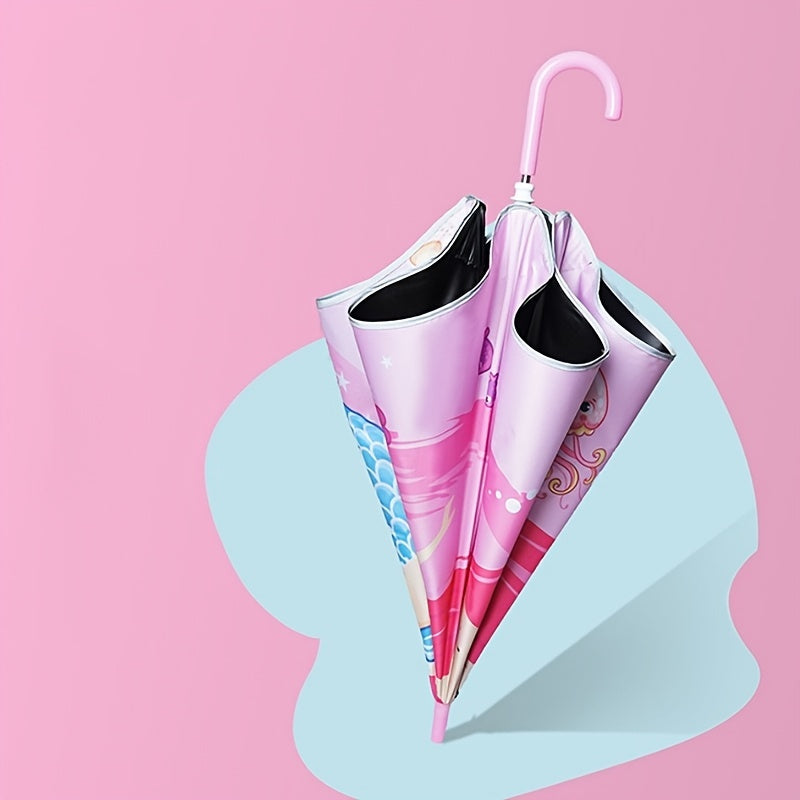 Creative Kids Reflective Cartoon Umbrella