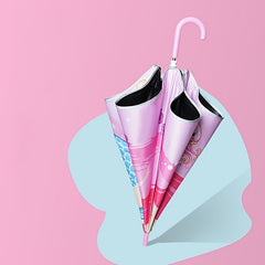 Creative Kids Reflective Cartoon Umbrella