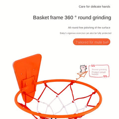 Foldable Basketball Net Space Saving Easy Install