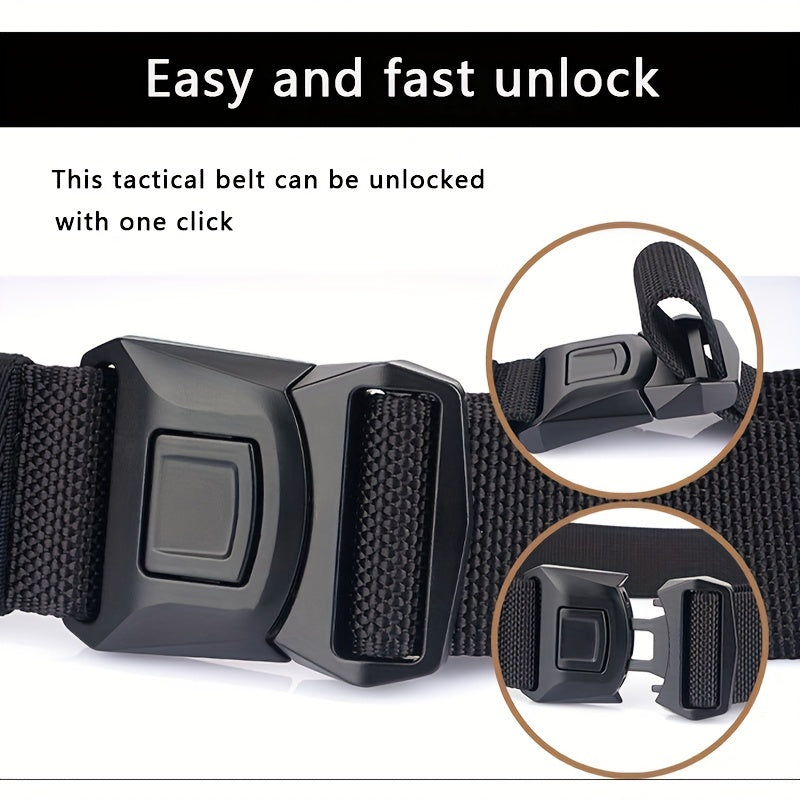 Tactical Nylon Belt - Quick Unlockable