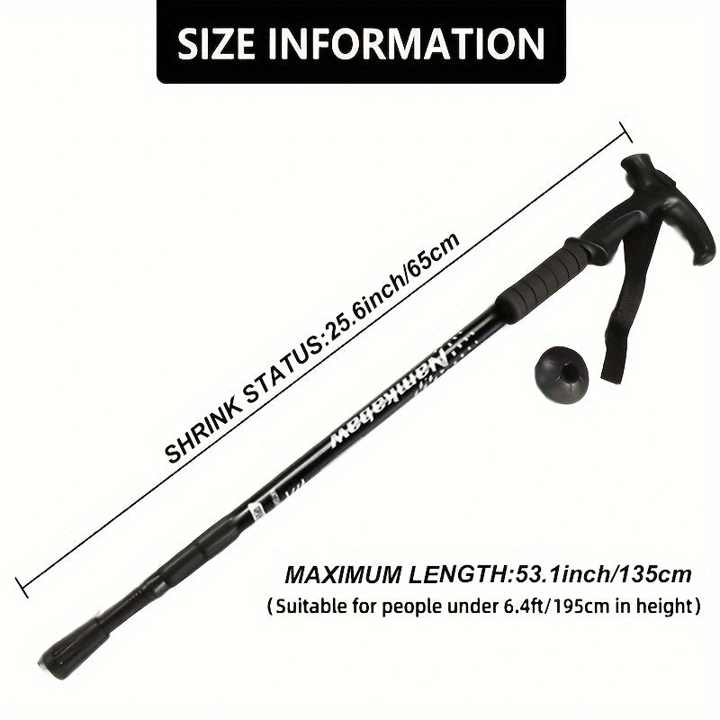 Telescopic Trekking Poles for Climbing Hiking Camping