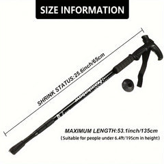 Telescopic Trekking Poles for Climbing Hiking Camping