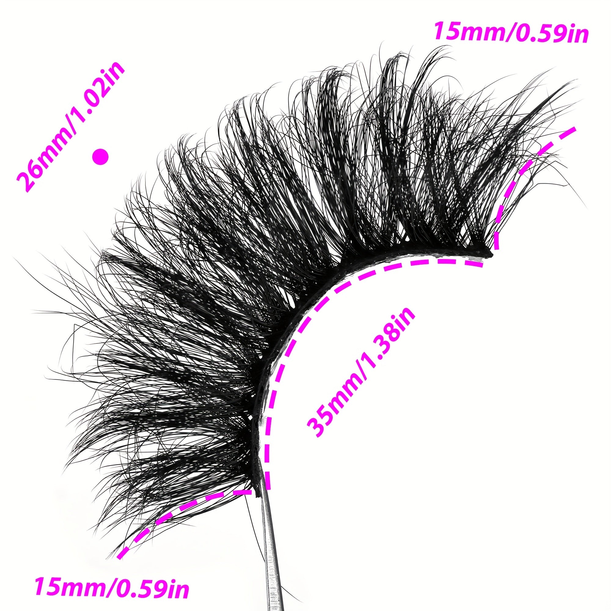 3 Pairs Cat Eye Fluffy Faux Mink Lashes