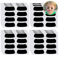 15 Eye Stickers Softball & Baseball Face Paint for Game Day