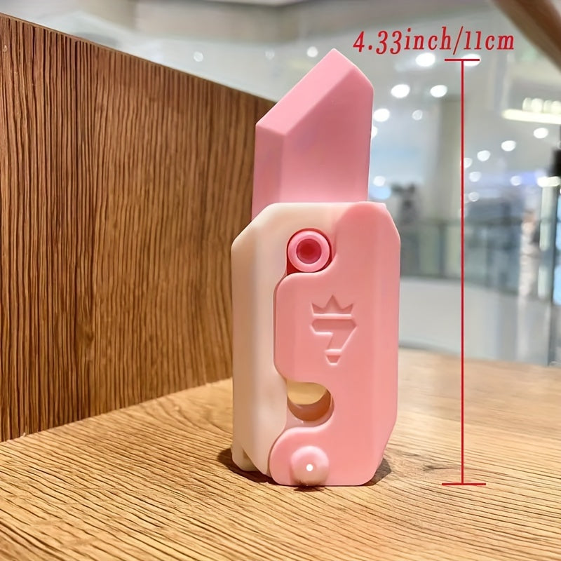 3D Printing Gravity Fidget Toy Carrot Anxiety Stress Relief Gift