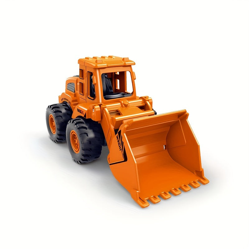 Mini Inertia Excavator Bulldozer Toy Car