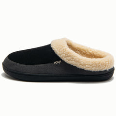 Men's Plush Cozy House Slippers Anti-Skid Slip-On Shoes