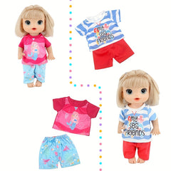 Doll Dress Set for 12-15 Inch Realistic Toy Dolls