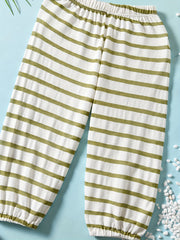 Boys Striped Pants Casual Soft Comfortable For Beach Vacation Kids Summer