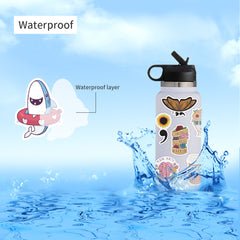 50PCS Mental Health Sticker, Doctor Encouragement Waterproof Decorative Sticker